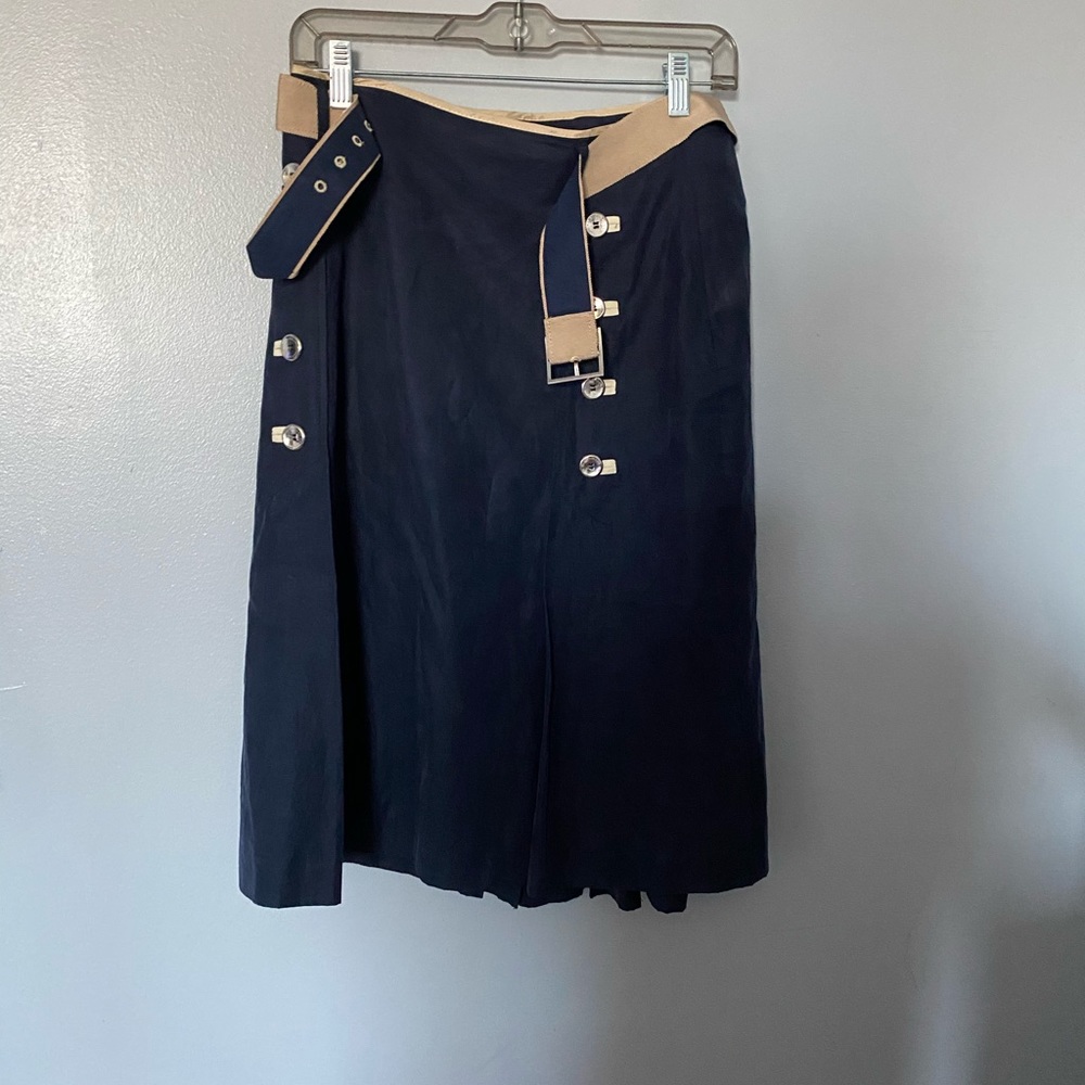 Karen Millen nautical midi skirt 6